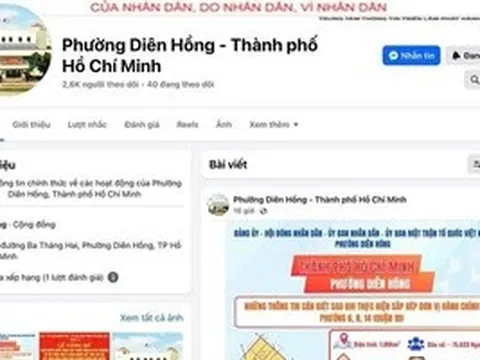 Tăng tính lan tỏa của fanpage phường, xã tại TPHCM