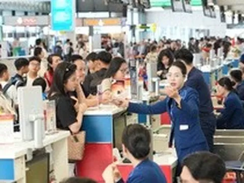 Bất ngờ tỉ lệ đúng giờ của hàng không dịp cao điểm 30-4