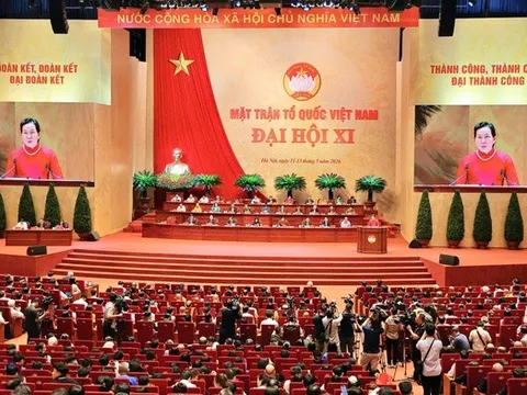 Khai mạc phiên làm việc đầu tiên Đại hội MTTQ Việt Nam lần thứ XI
