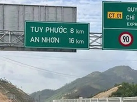 Dồn lực hoàn thành cao tốc Quy Nhơn-Chí Thạnh trước 19/5
