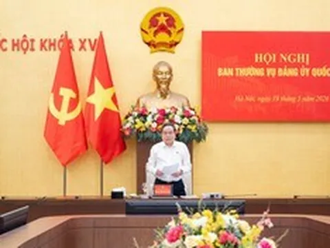 Ban Thường vụ Đảng ủy Quốc hội xem xét, cho ý kiến về công tác cán bộ