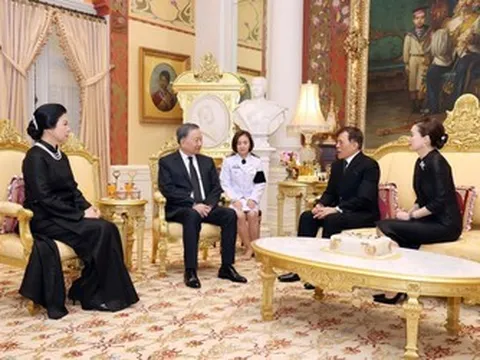 Tổng Bí thư, Chủ tịch nước Tô Lâm hội kiến Nhà Vua Thái Lan
