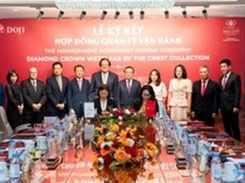 Tập đoàn DOJI tiên phong đưa thương hiệu The Crest Collection đến Việt Nam