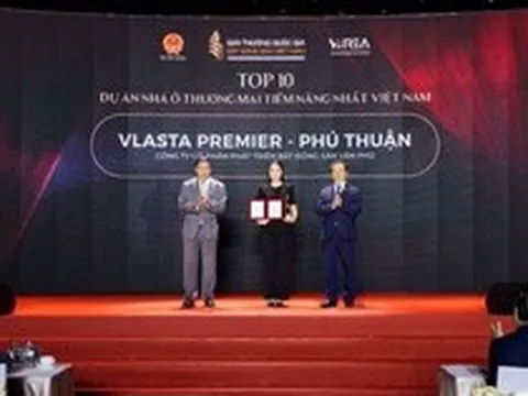 Vlasta Premier - Phú Thuận của Văn Phú lọt Top 10 dự án nhà ở tiềm năng nhất