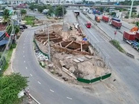 Nút giao 4 tầng nguy cơ tiếp tục lỡ hẹn khi nhiều hạng mục vẫn vướng mặt bằng