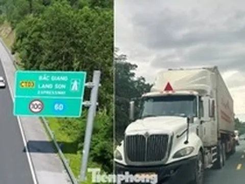 Nghịch lý: Cao tốc Bắc Giang - Lạng Sơn vắng tanh, xe chạy QL1A đông nghịt