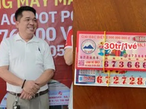 Cực hiếm: Chủ nhân Jackpot hơn 83 tỷ đồng lại trúng thêm gần 1 tỷ đồng chỉ sau ít ngày