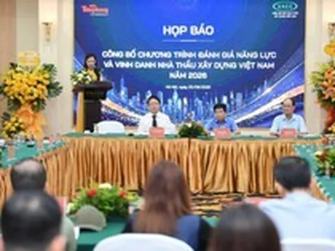 Lần đầu Việt Nam công bố hệ thống xếp hạng năng lực nhà thầu xây dựng theo bộ tiêu chí chuẩn