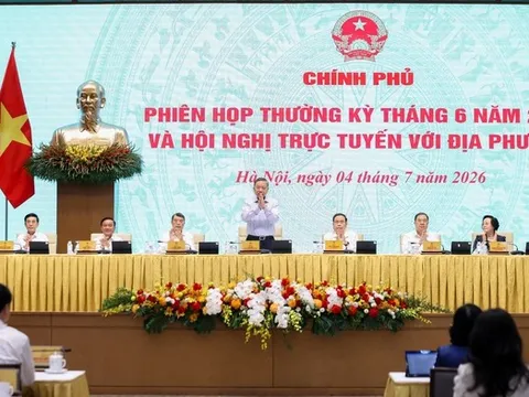 Tổng Bí thư, Chủ tịch nước Tô Lâm dự phiên họp Chính phủ thường kỳ tháng 6/2026