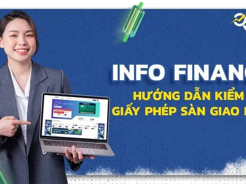 Info Finance - Hướng dẫn kiểm tra giấy phép sàn giao dịch